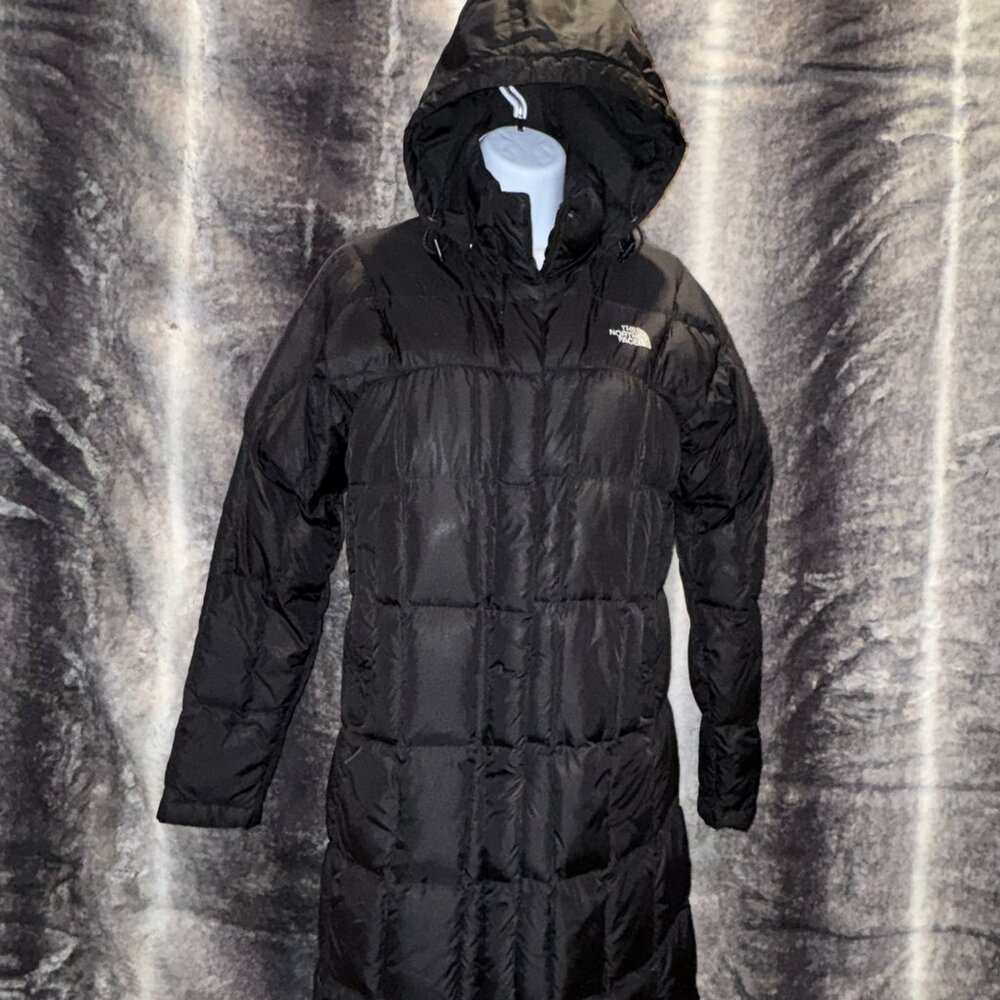 The North Face Metropolis Black Puffer Coat with Hood